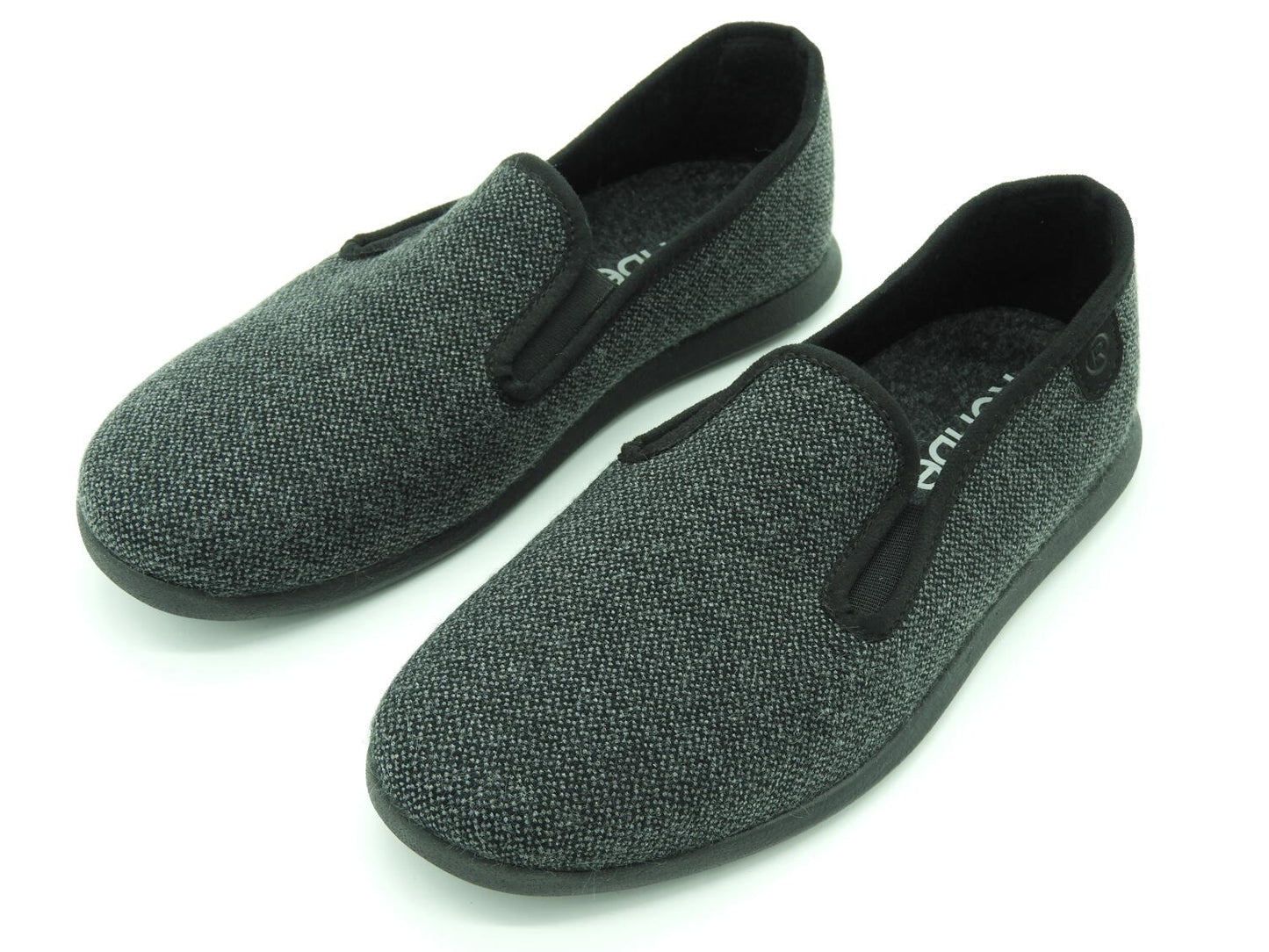 Rohde, pantoufles pour hommes avec doublure froide, loden