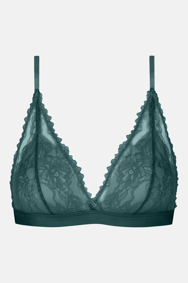 mey Triangle bra Color Mystic Jade