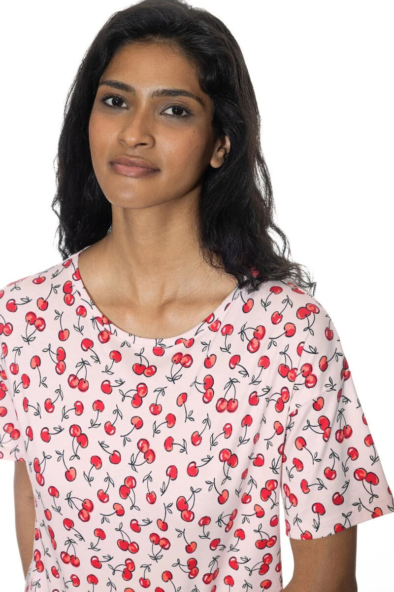 mey Damen Oversized shirt Serie Cherry Rush