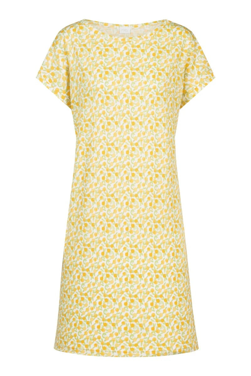 mey Short-sleeved nightshirt Serie Lemon Dots