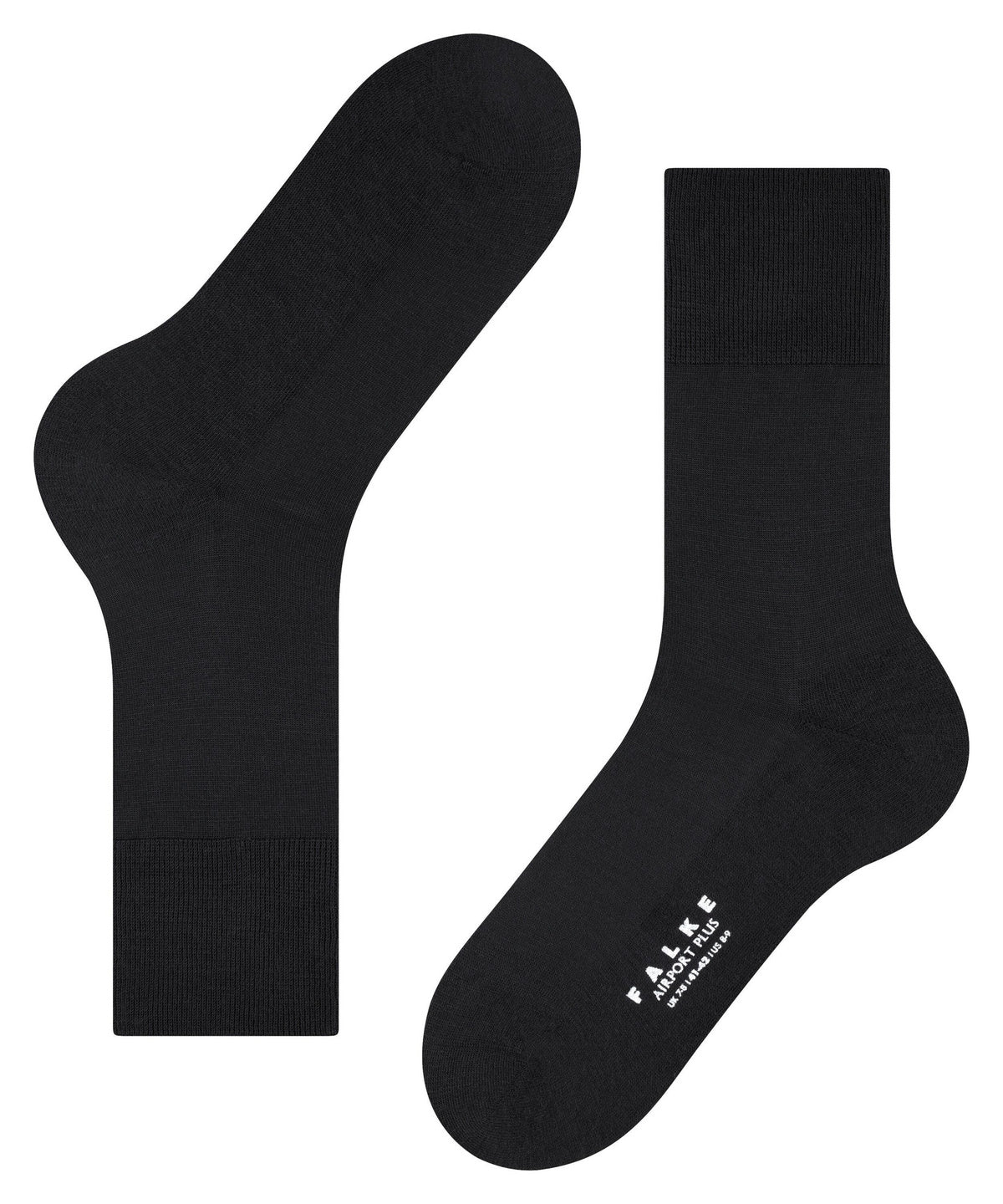14403-3000 FALKE Airport Plus Men Socks with sole padding Colour: black