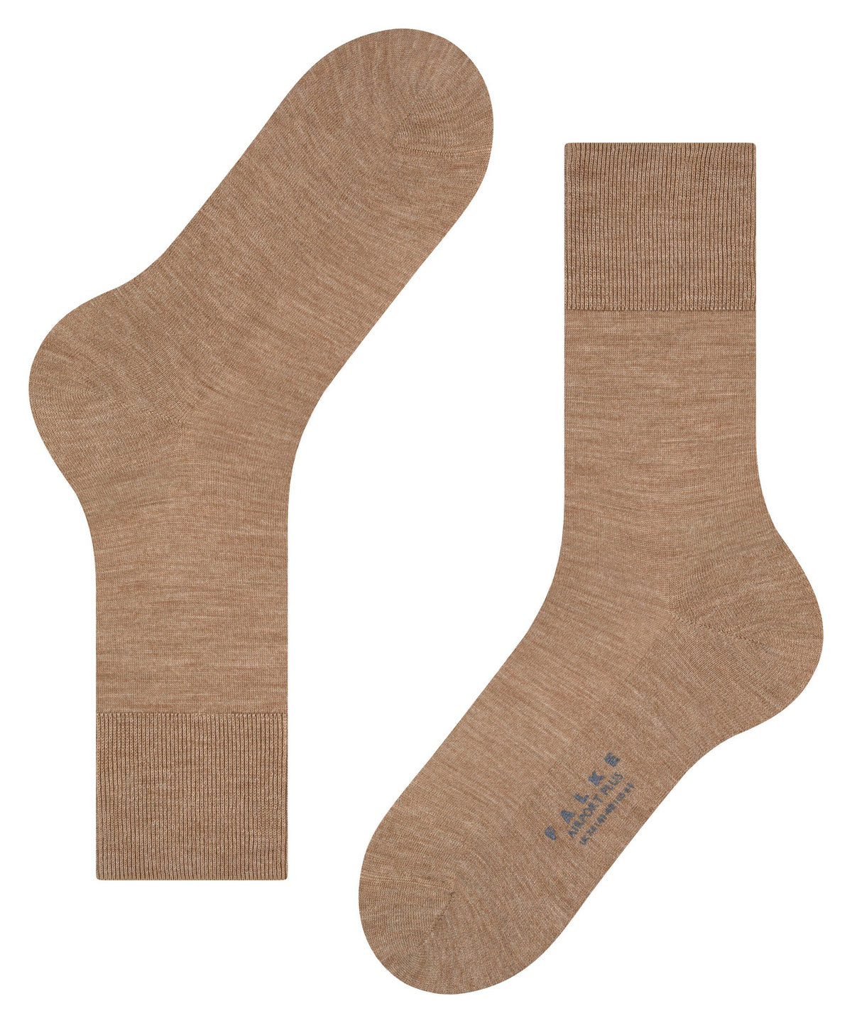 14403-5410 FALKE Airport Plus Men Socks with sole padding Colour: nutmeg mel