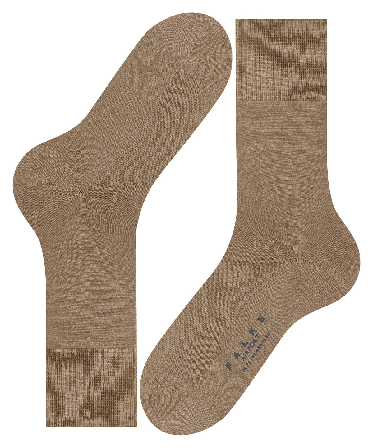 14435-5038 FALKE Airport Men Socks heat-regulating due to virgin wool Colour: camel