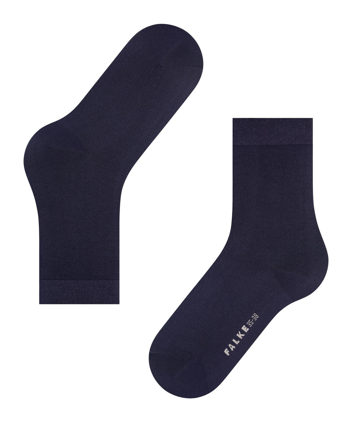47105-6370 FALKE Cotton Touch Women Socks with very fine mesh structure Colour: dark navy