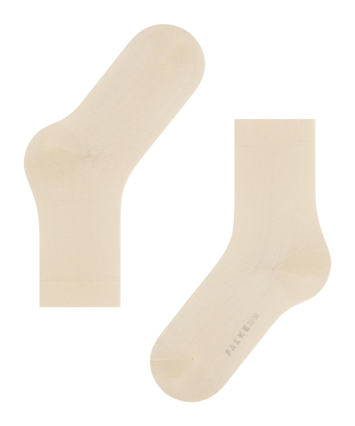 47105-4011 FALKE Cotton Touch Women Socks with very fine mesh structure Colour: cream