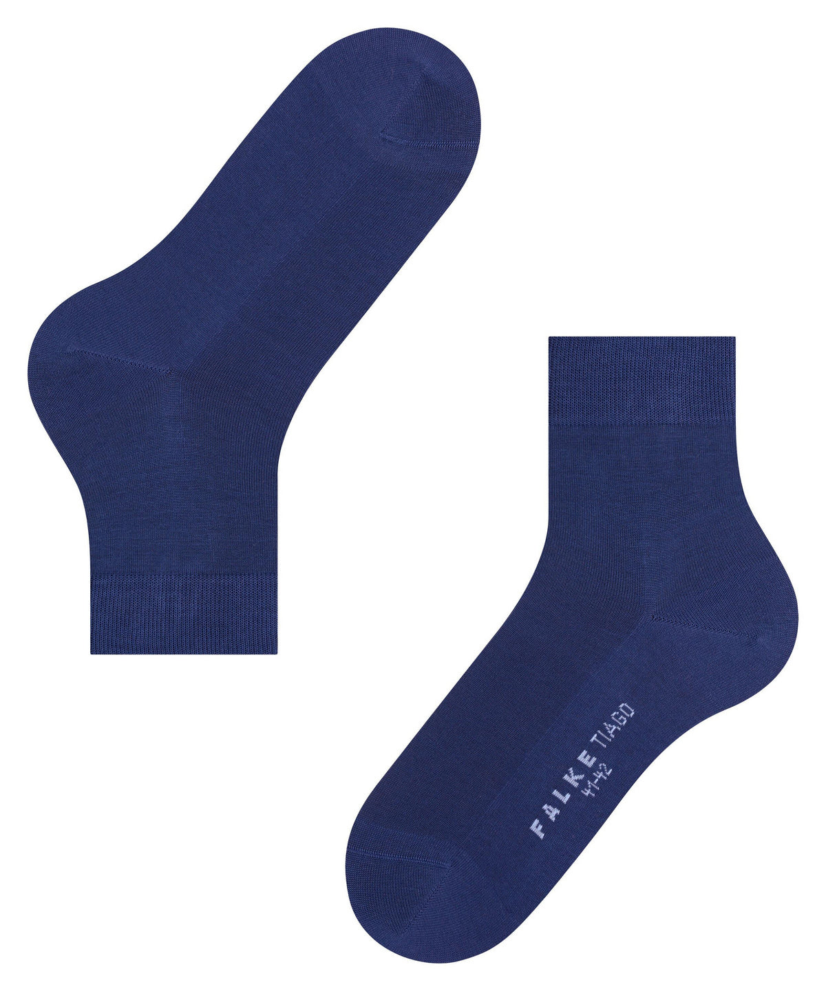 12422-6000 FALKE Tiago Men Short socks with sheer shimmer Colour: royal blue