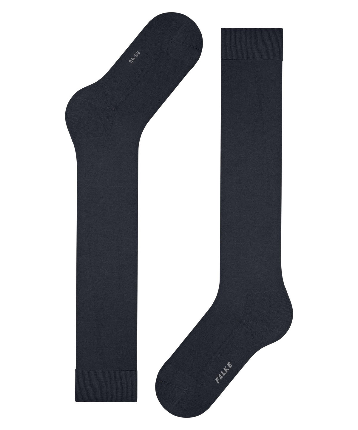 46884-6370 FALKE ClimaWool Women Knee-high socks made from a climate-regulating wool-Lyocell blend Colour: dark navy