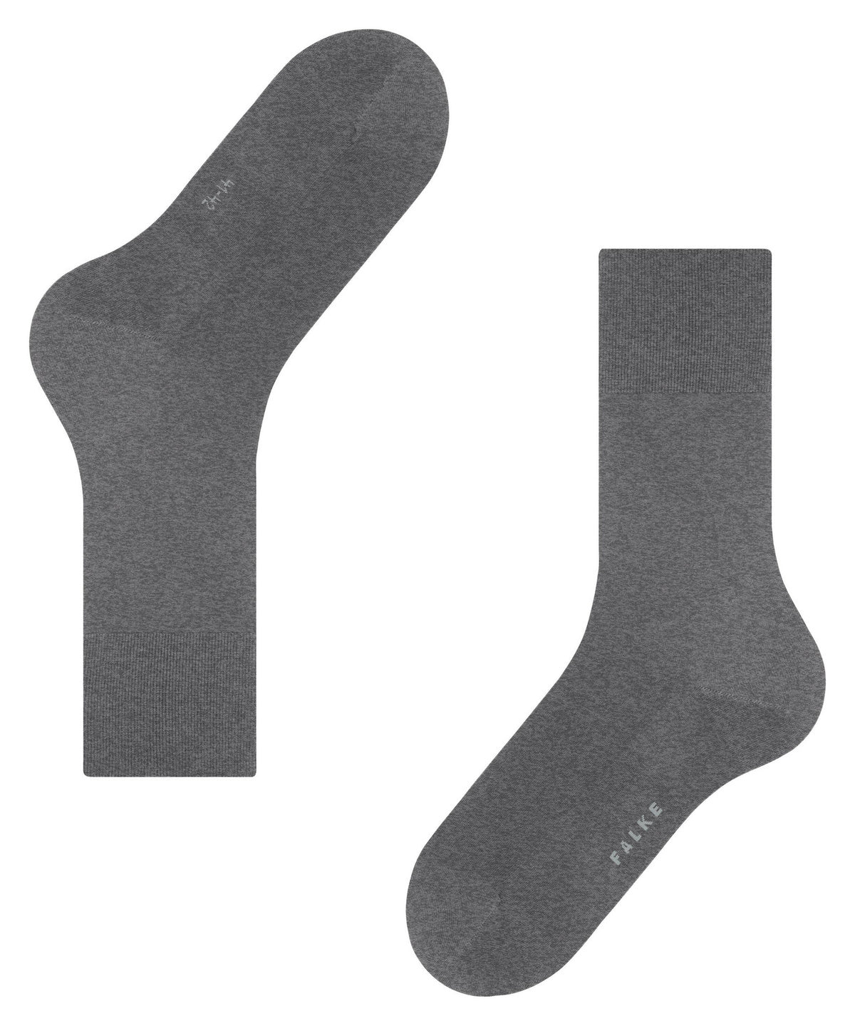 14468-3216 FALKE ClimaWool Men Socks moisture regulating & temperature balancing Colour: light greymel.