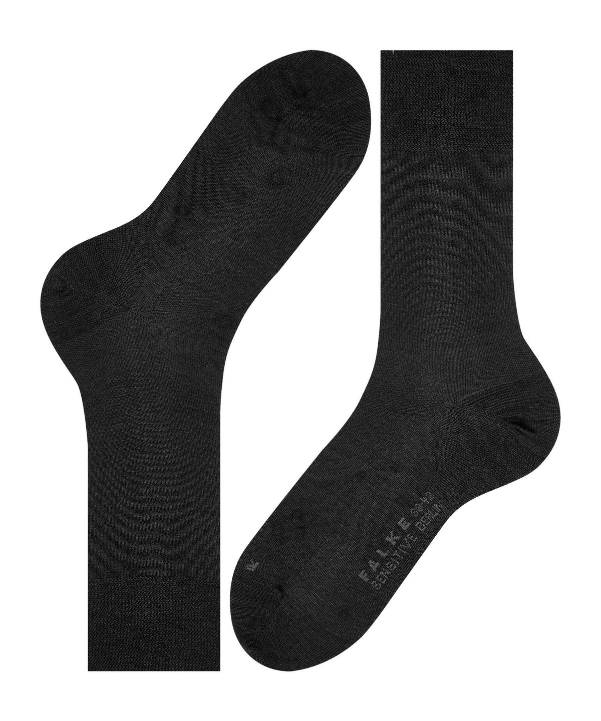 14448-3000 FALKE Sensitive Berlin Men Socks Suitable for diabetics Colour: black