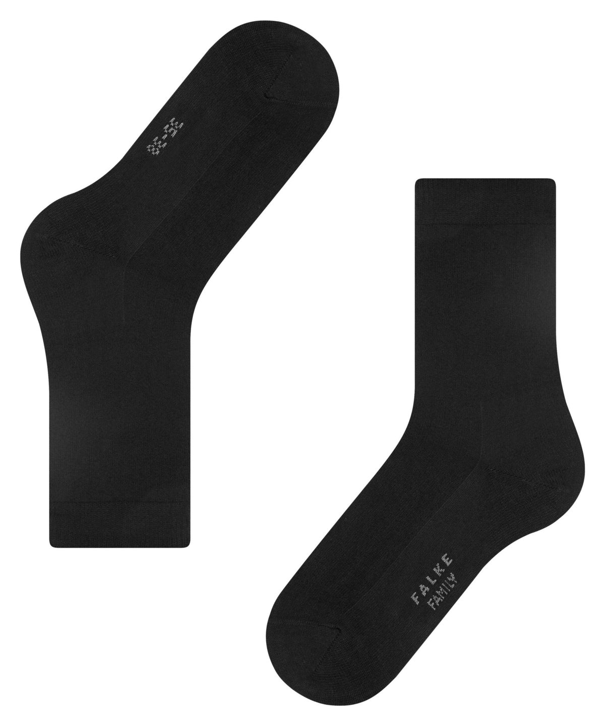46490-3009 FALKE Family Women Socks with sustainable cotton Colour: black