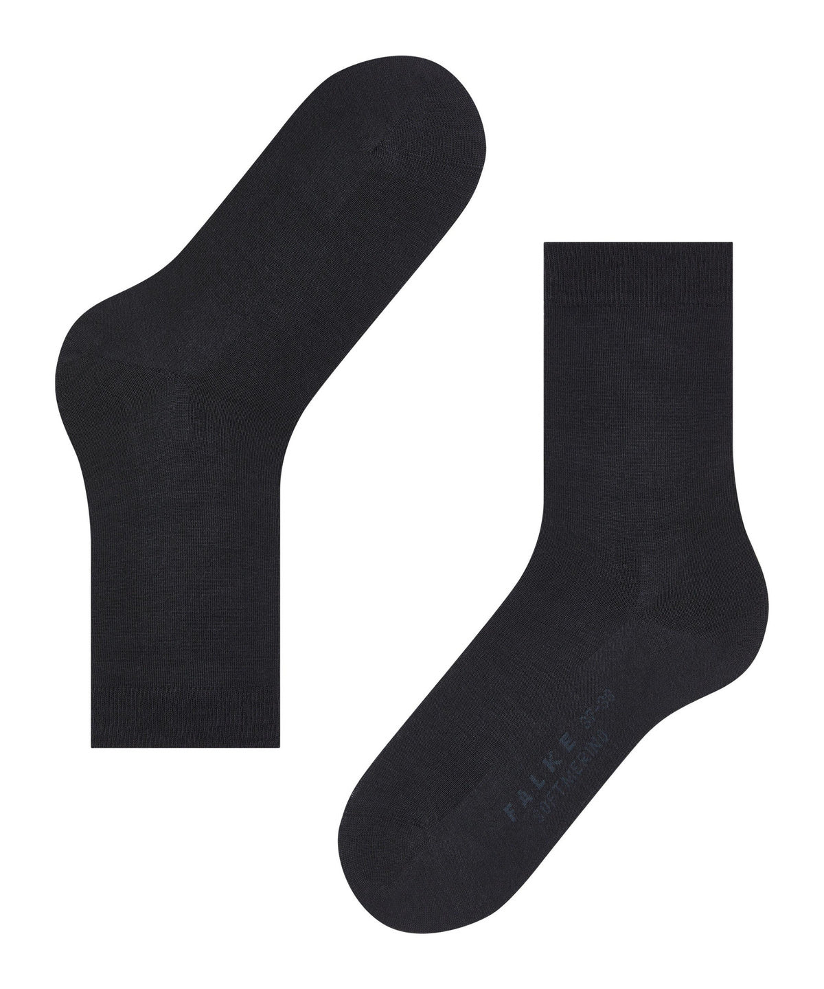 47488-6379 FALKE Softmerino Women Socks with warming merino wool Colour: dark navy