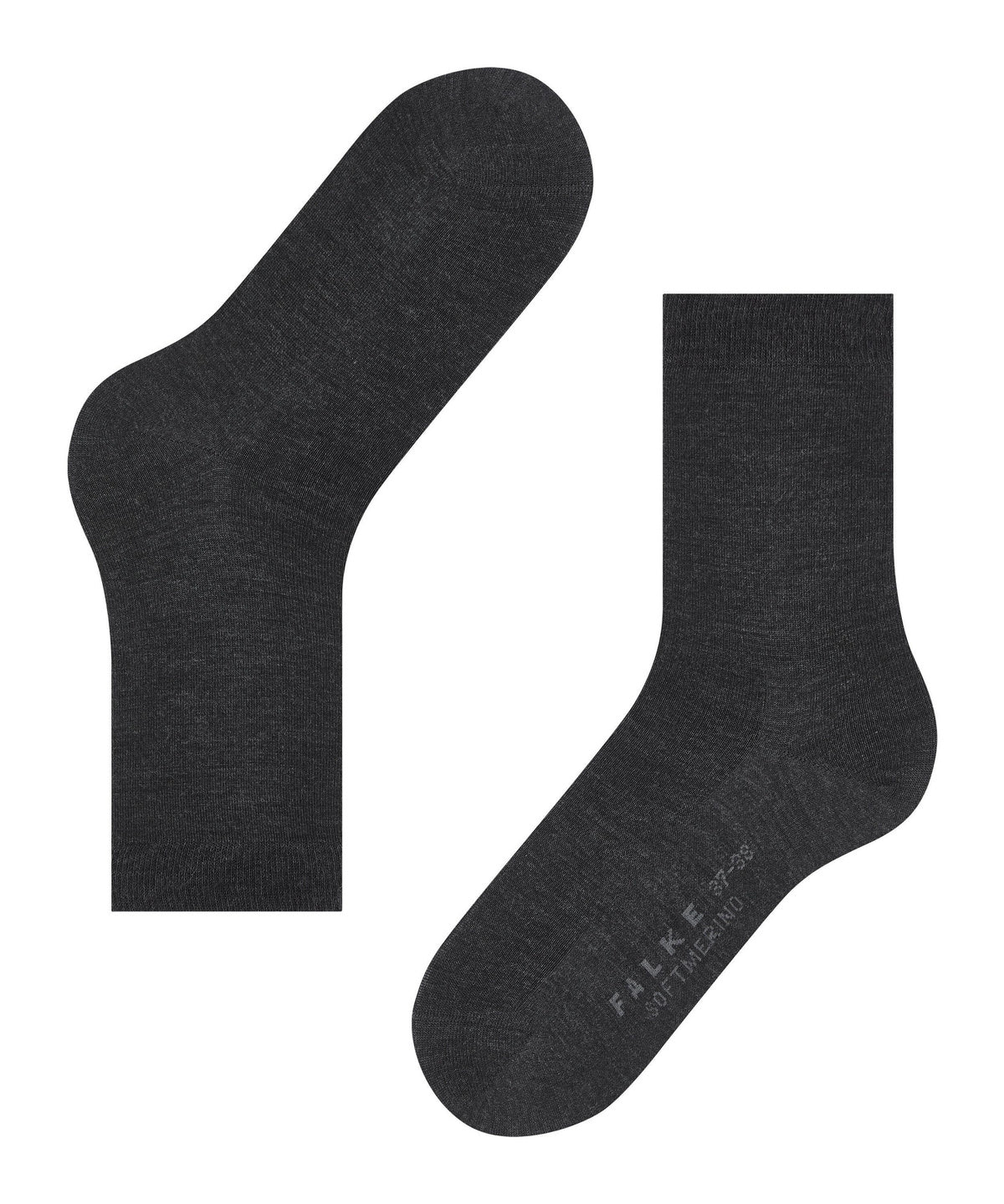47488-3089 FALKE Softmerino Women Socks with warming merino wool Colour: anthra.mel