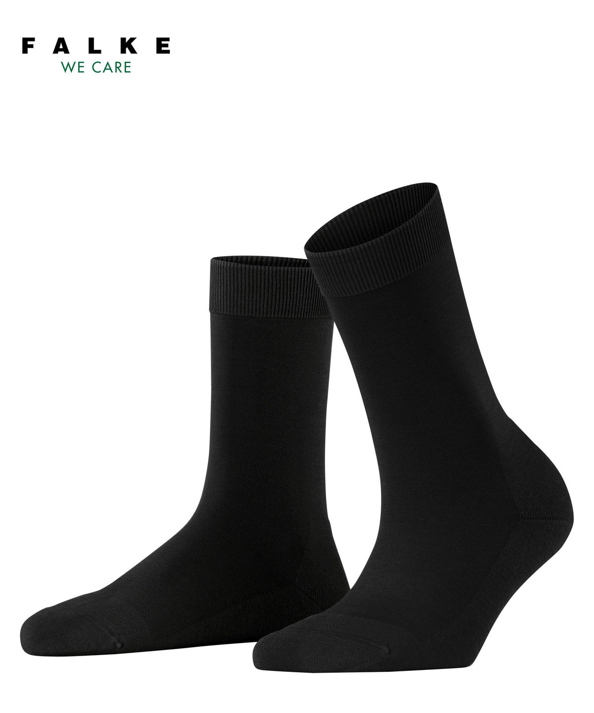 46484-3000 FALKE ClimaWool Women Socks made from a climate-regulating wool-Lyocell blend Colour: black