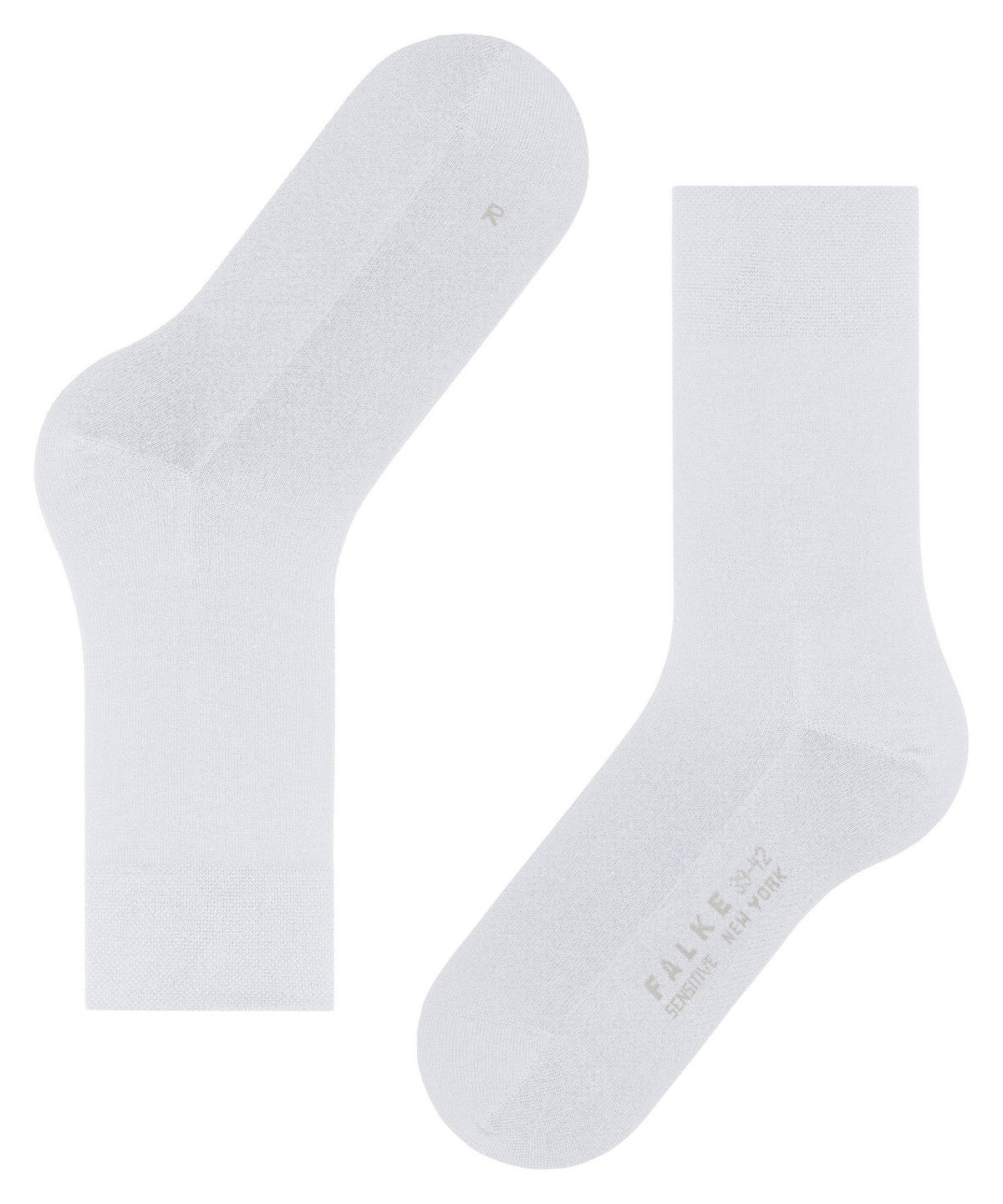46246-2000 FALKE Sensitive New York Women Socks Suitable for diabetics Colour: white