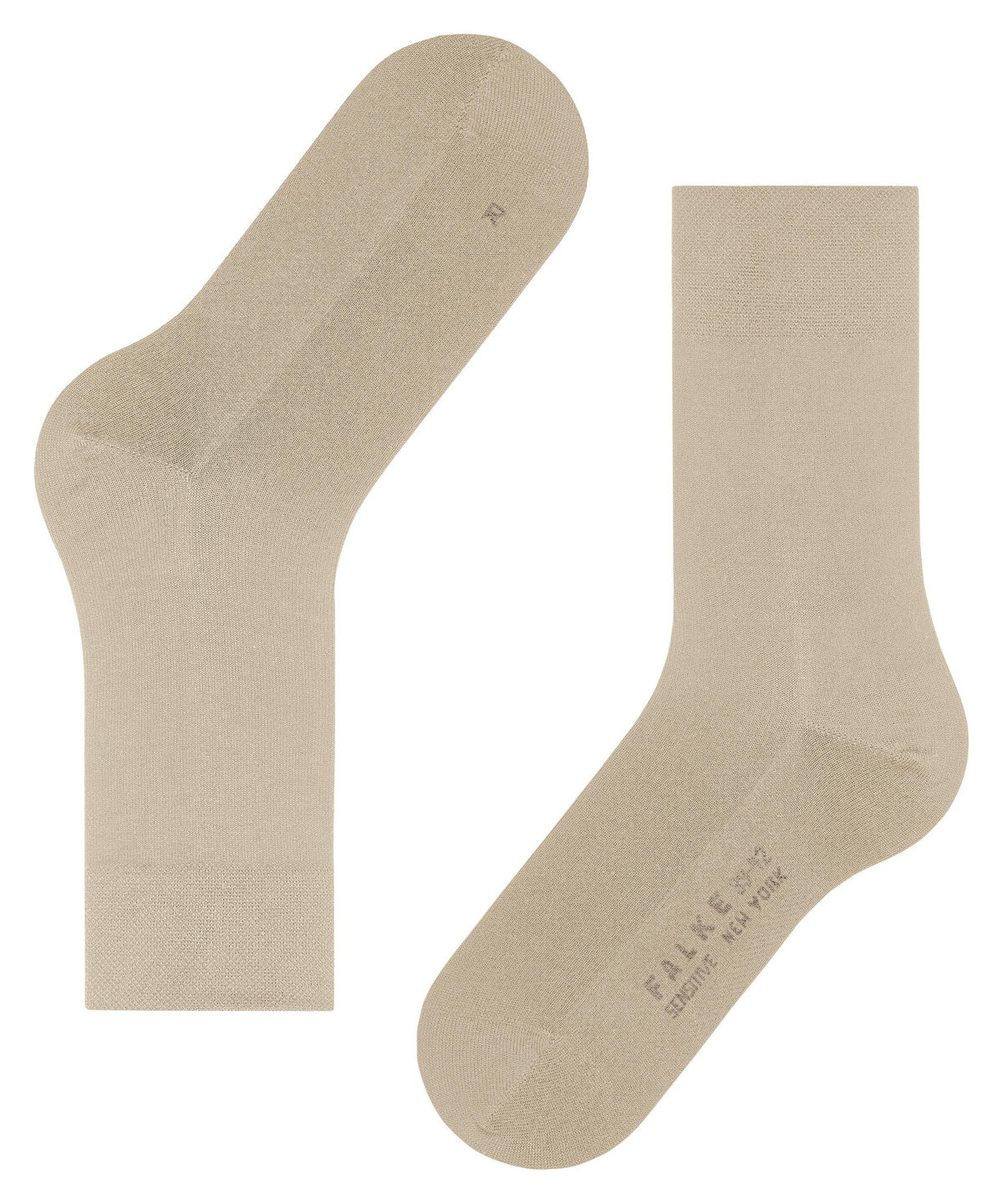 46246-4011 FALKE Sensitive New York Women Socks Suitable for diabetics Colour: cream