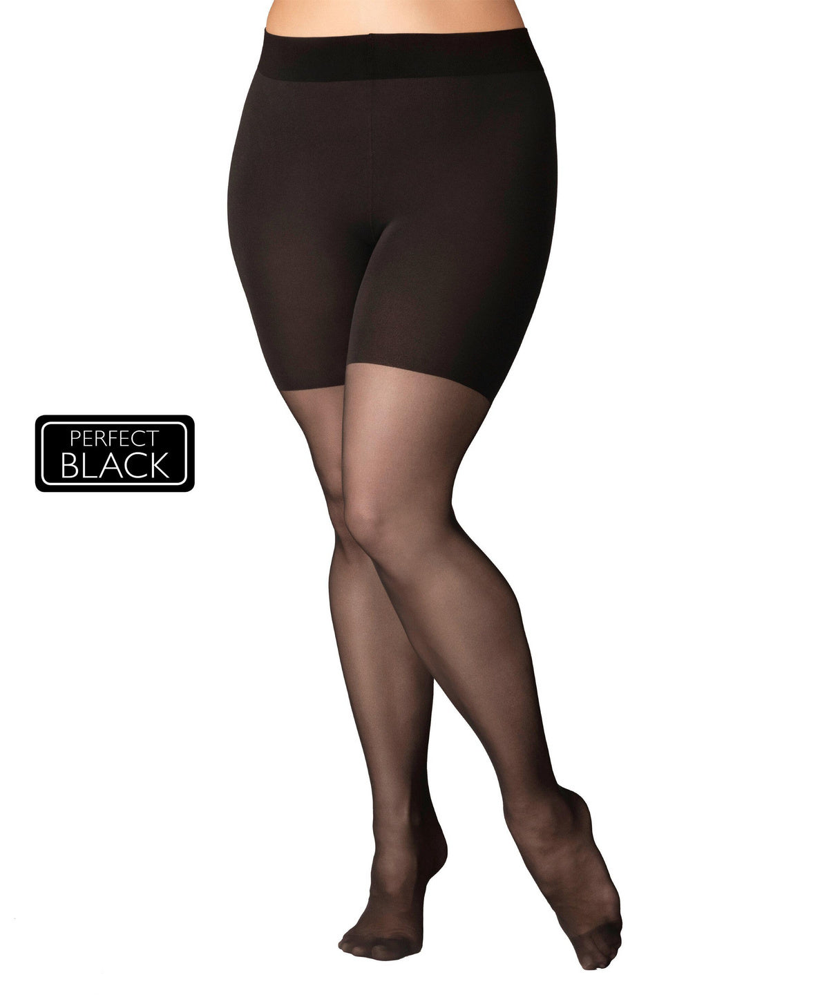 43000-3009 FALKE Beauty Plus 20 DEN Women Tights for larger sizes Colour: black