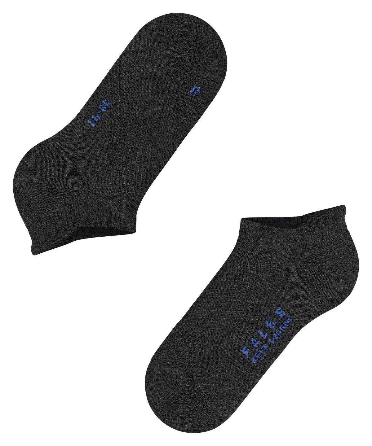 47140-3000 FALKE Keep Warm Women Sneaker socks with merino wool and plush sole Colour: black