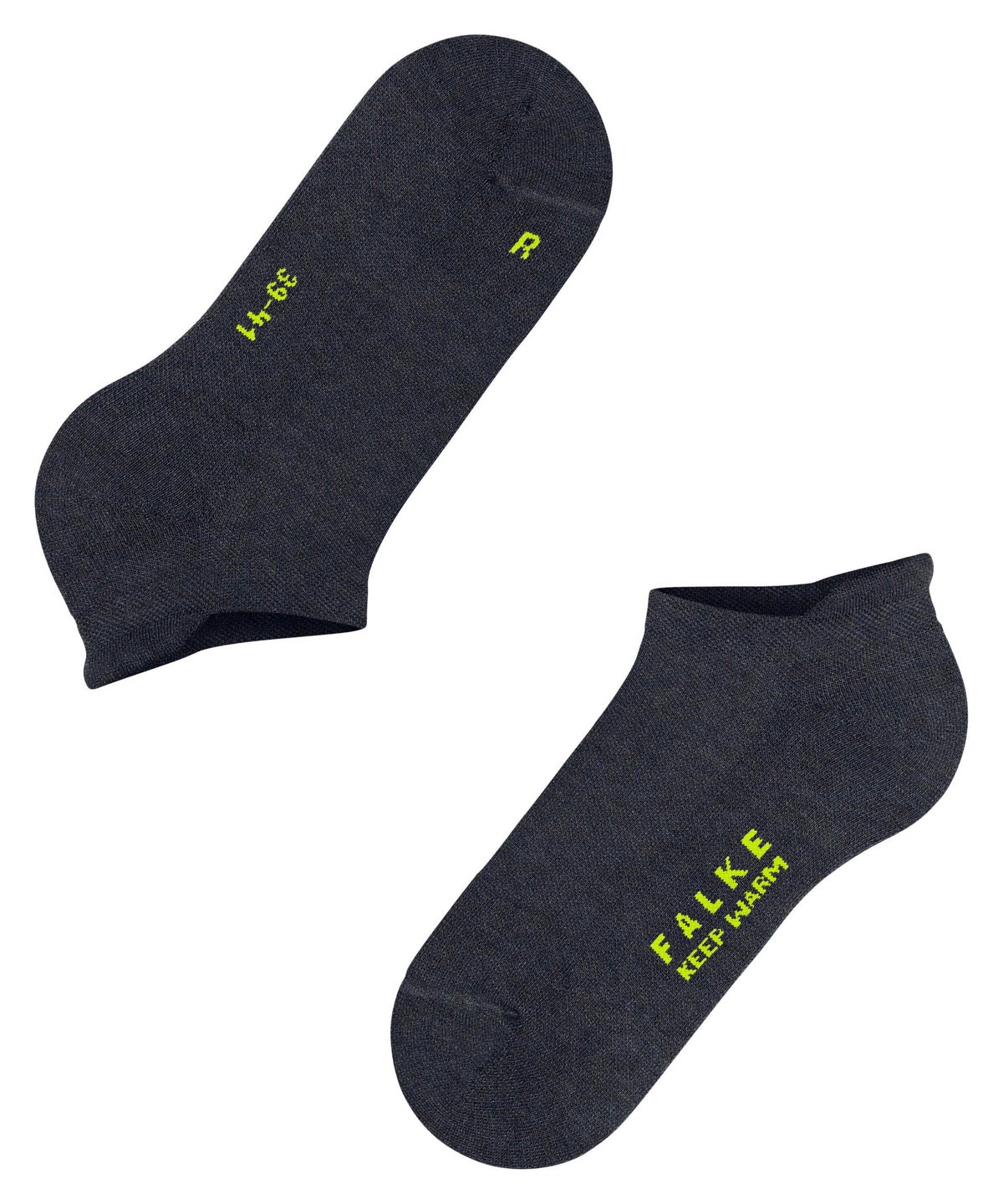 47140-6278 FALKE Keep Warm Women Sneaker socks with merino wool and plush sole Colour: dark sapphire