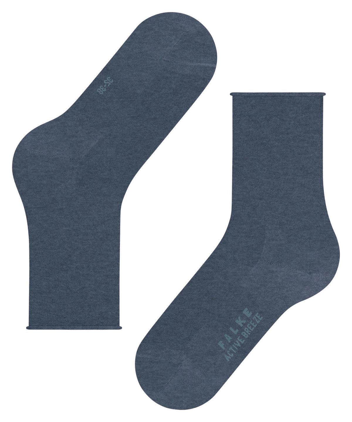 46189-6873 FALKE Active Breeze Damen Socken kühlend Farbe: marine meliert
