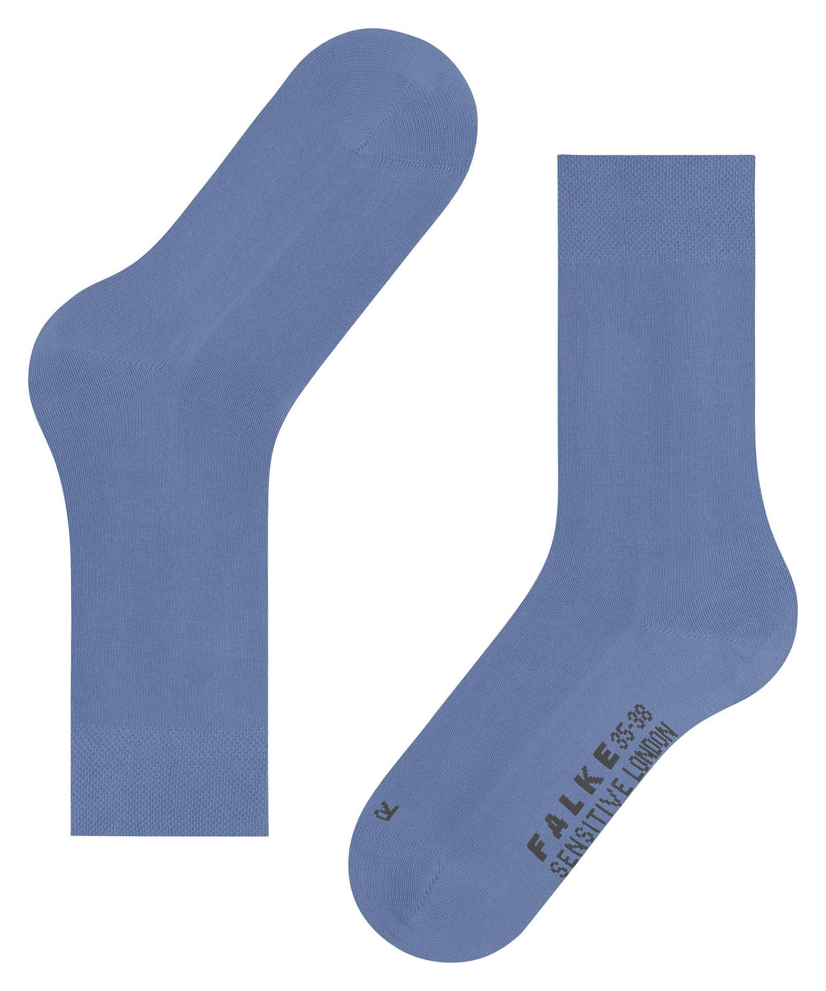 46472-6483 FALKE Sensitive London Women Socks Suitable for diabetics Colour: smoky blue