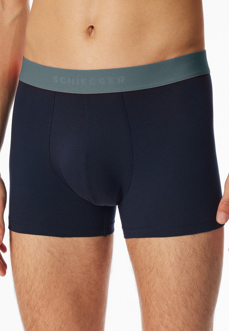 Schiesser Shorts 3-pack Organic Cotton woven elastic waistband multi-colored - 95/5