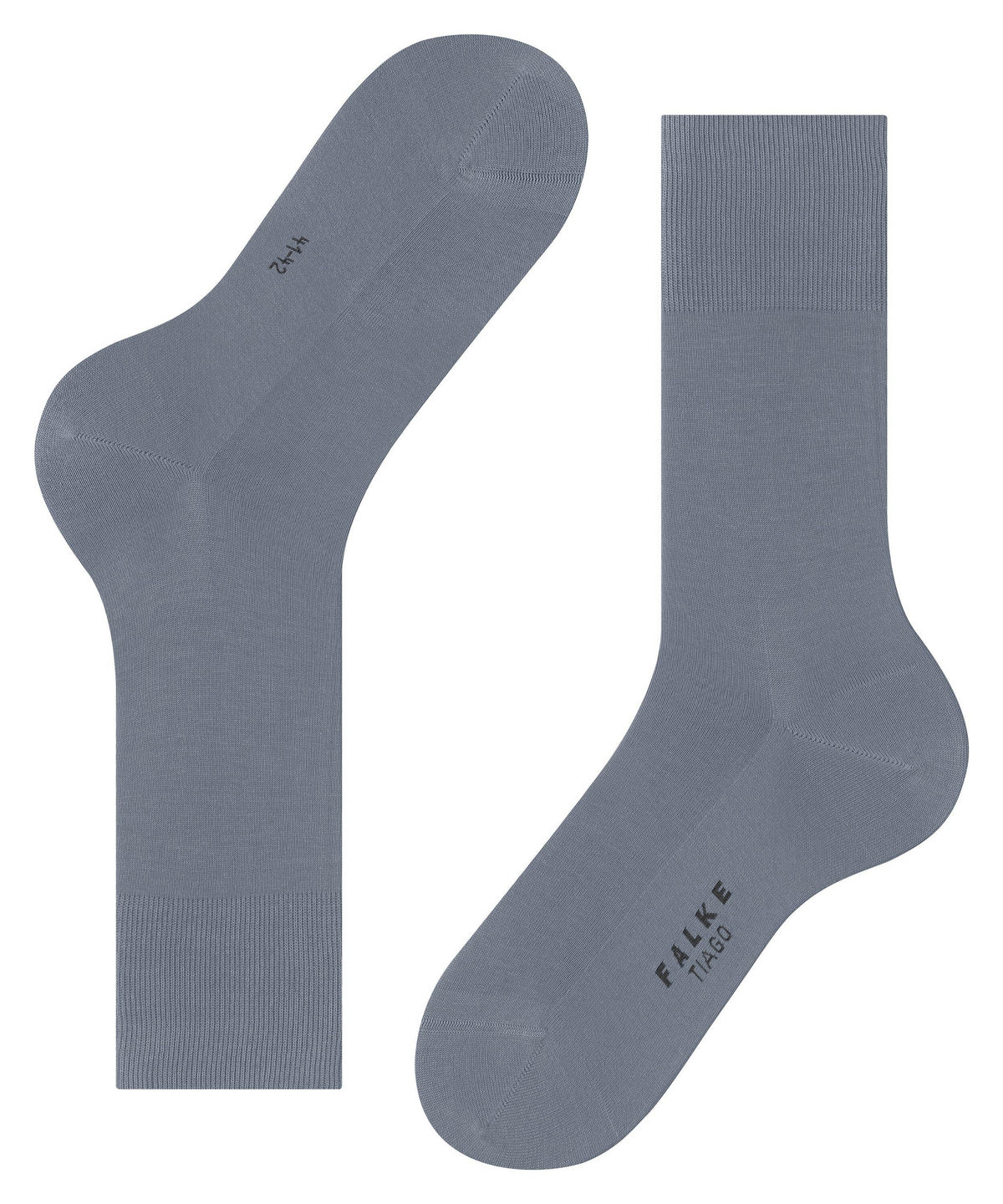 14792-3208 FALKE Tiago Men Socks with sheer shimmer Colour: grey