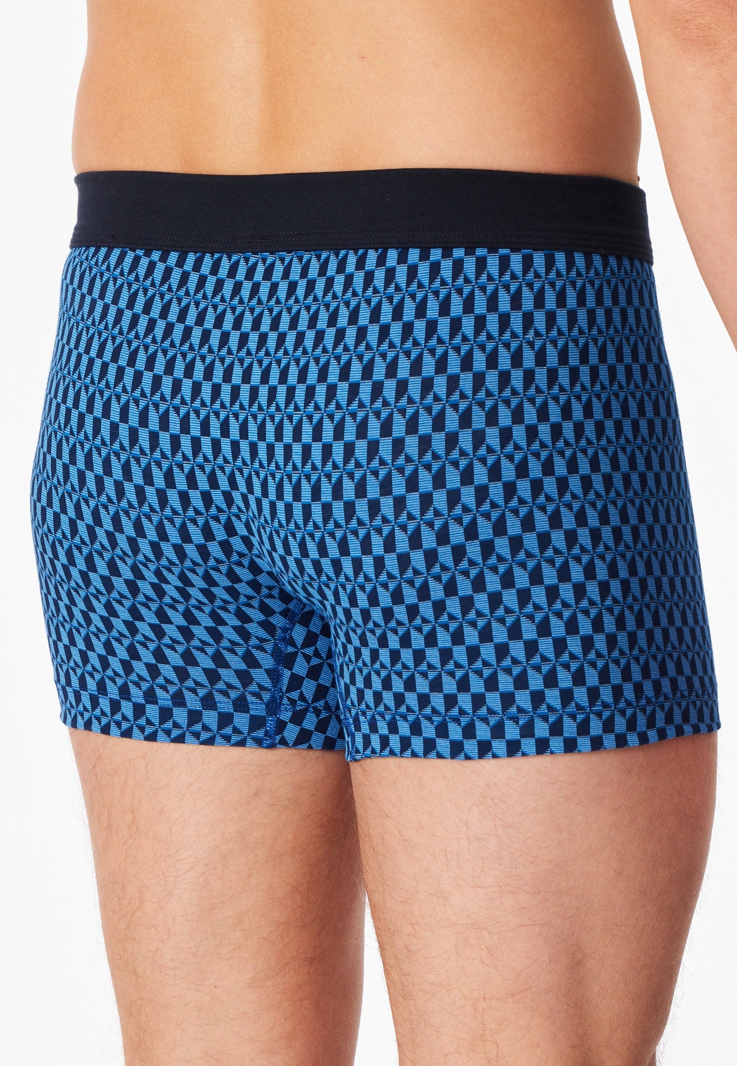 Schiesser Shorts midnight blue patterned - 95/5