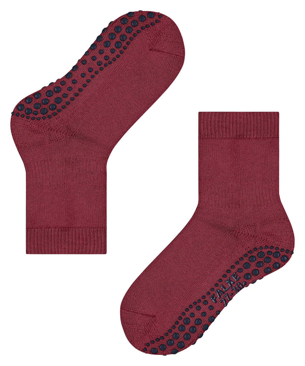 10500-8833 FALKE Catspads Kids House socks with anti-slip rubber grips Colour: coral