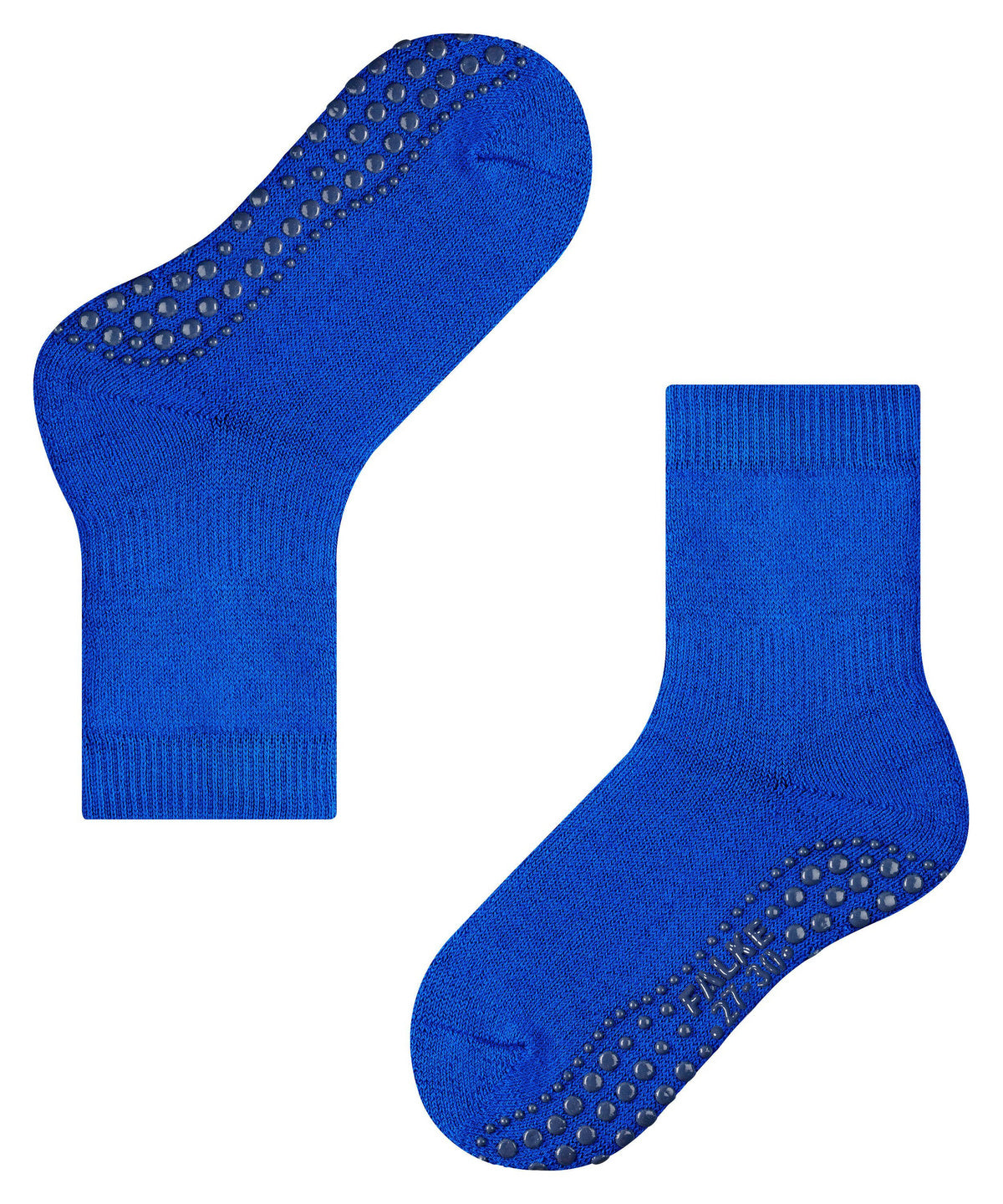 10500-6054 FALKE Catspads Kids House socks with anti-slip rubber grips Colour: cobalt blue