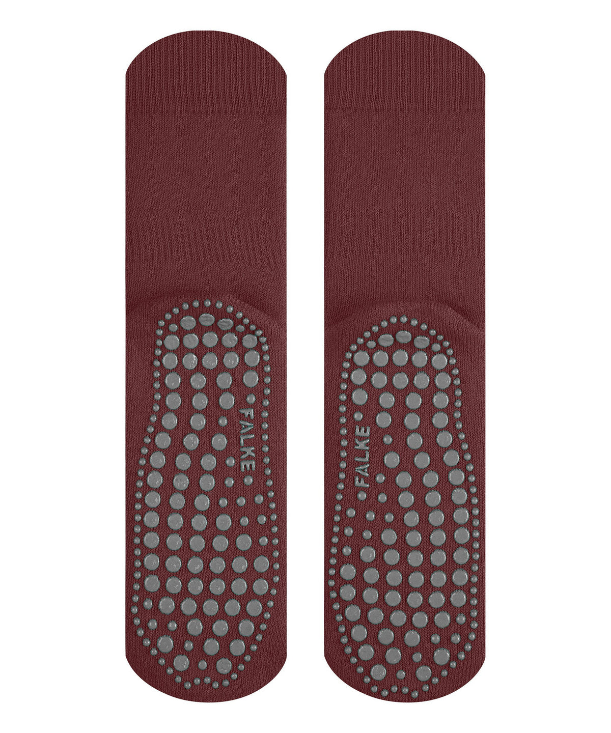 FALKE Homepads Men House socks with plush & slip-reducing sole Colour: cayenne