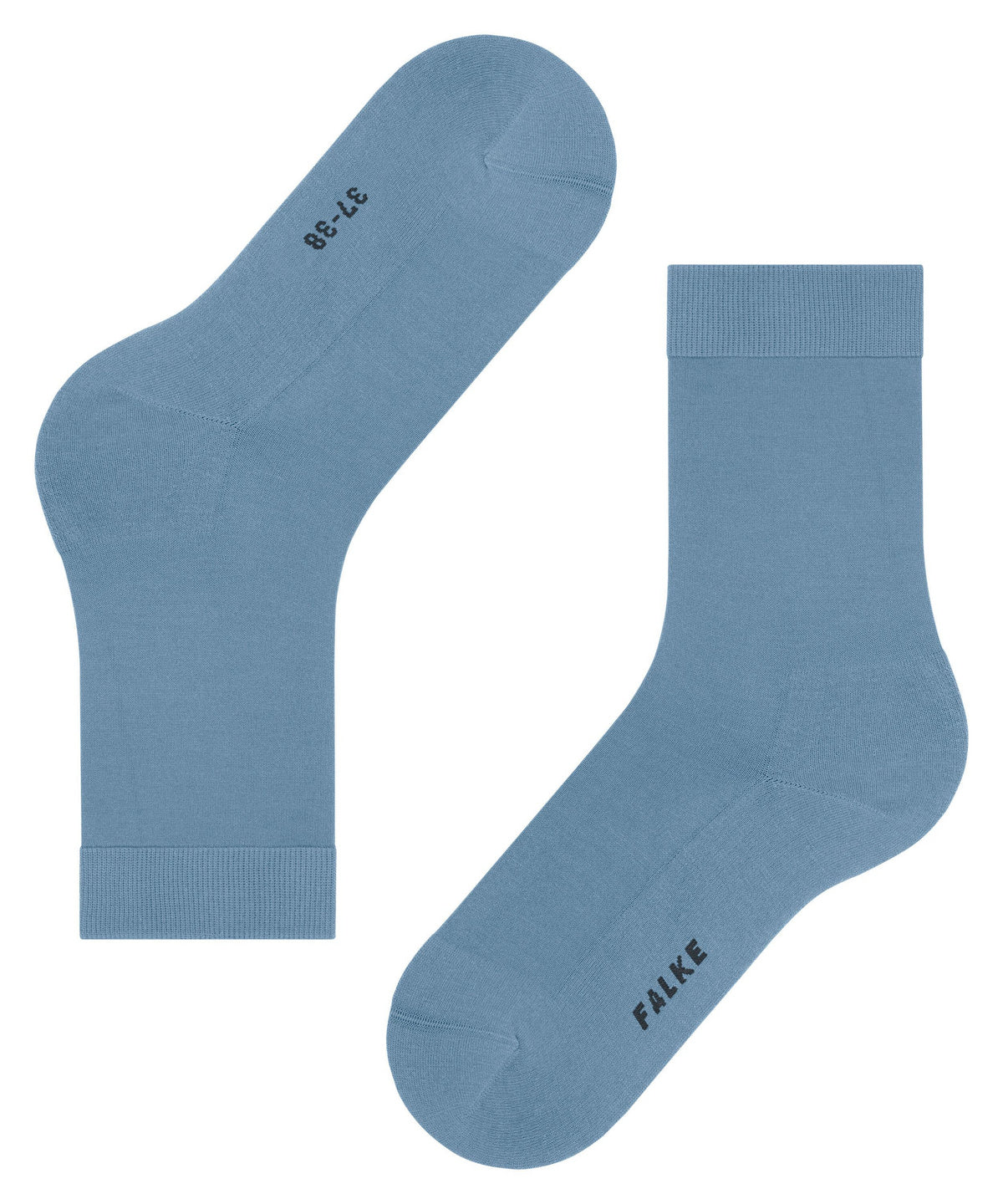 FALKE ClimaWool Women Socks made from a climate-regulating wool-Lyocell blend Colour: sky blue