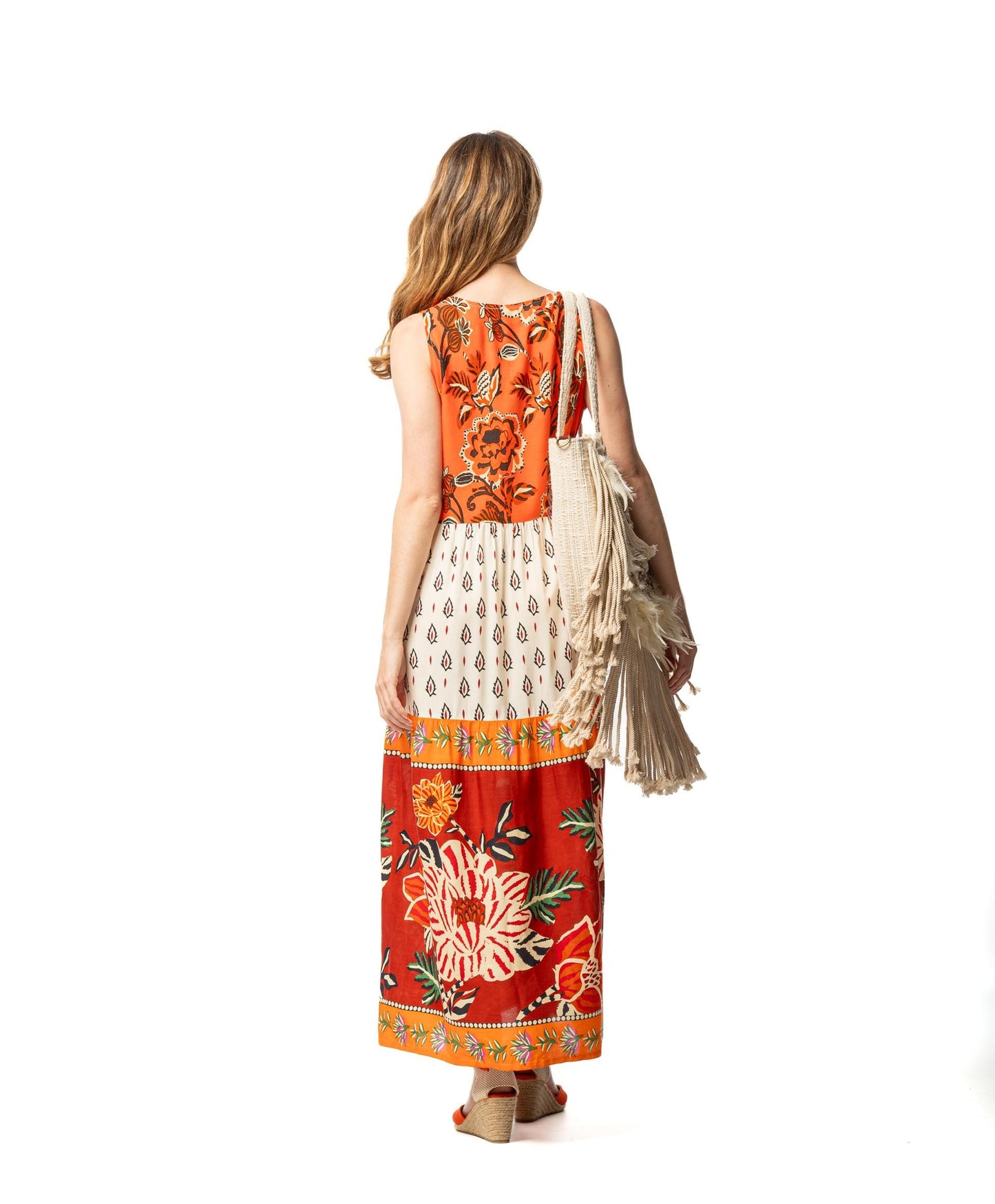 Egatex Printed long dress - Chic ethnic