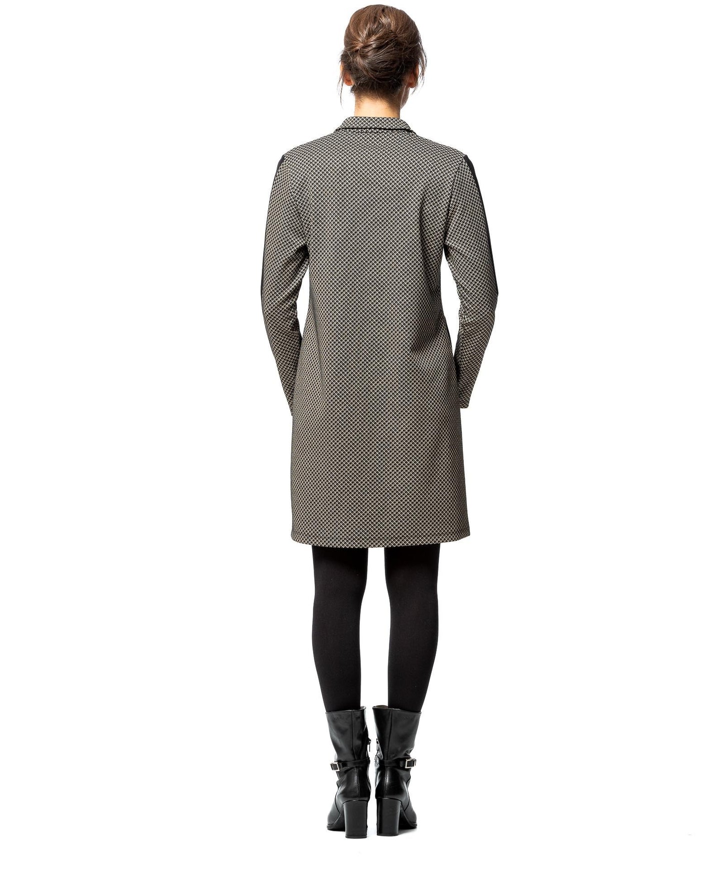 Senoretta Printed dress - Kamel