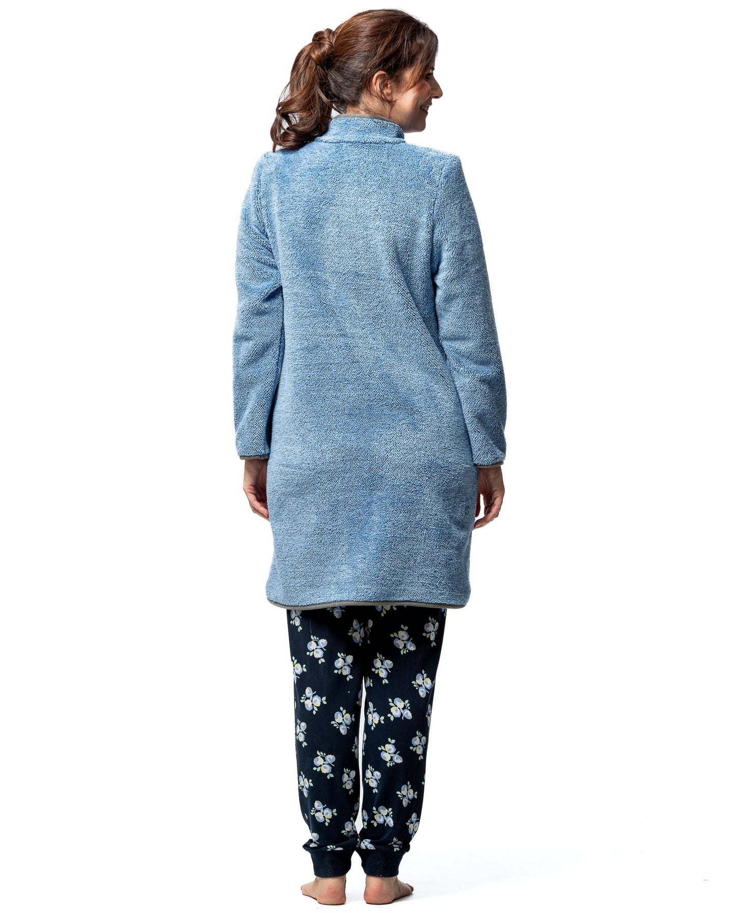 Egatex Dressing gown with buttons - Free