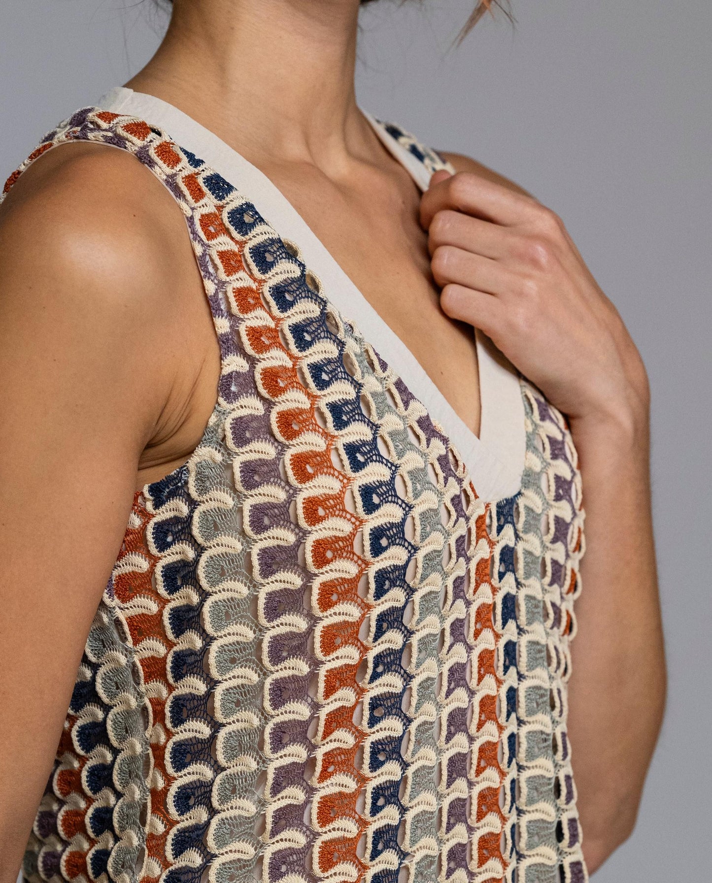 Senoretta Sleeveless dress - Korfu
