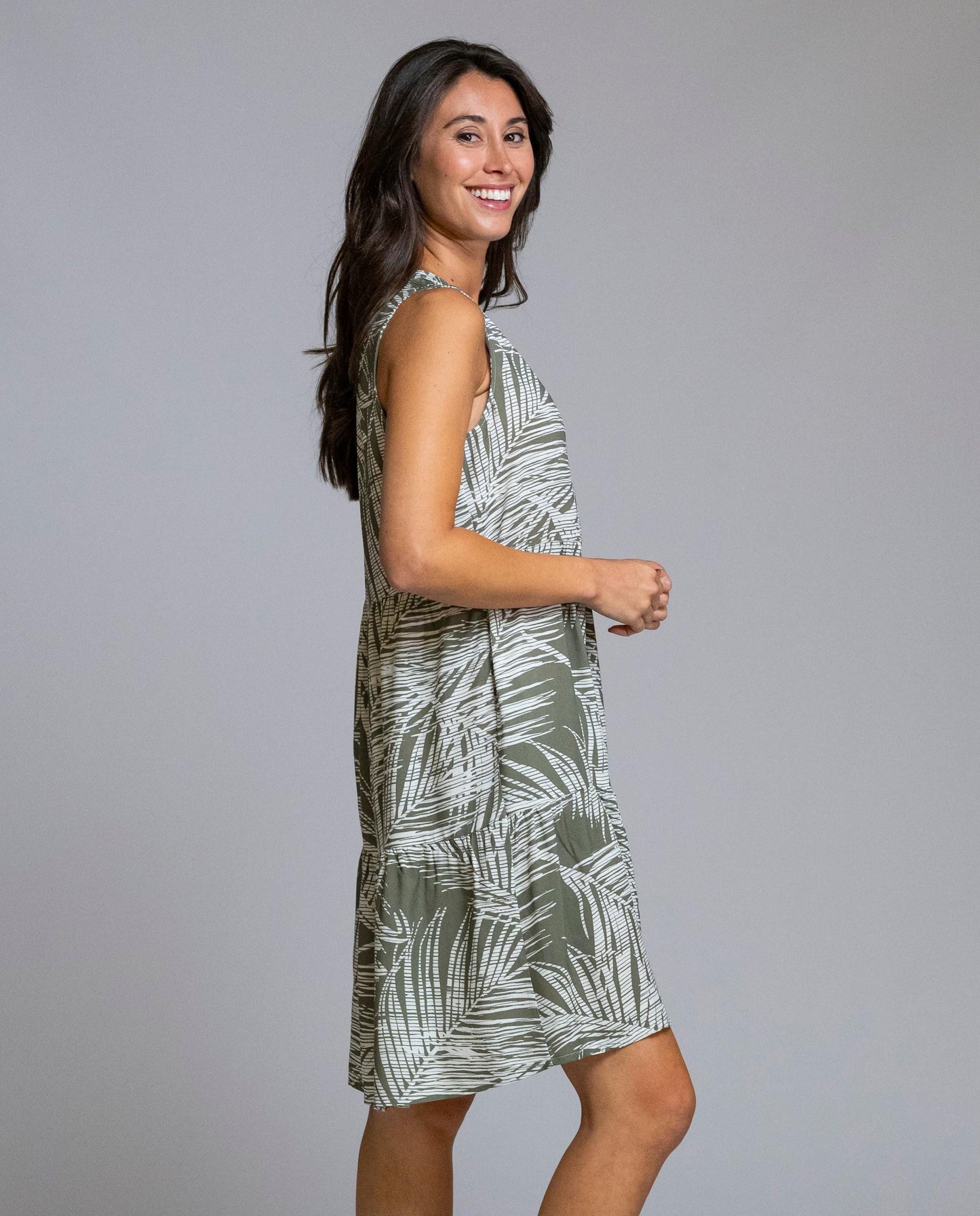 Senoretta Sleeveless dress - Ikat