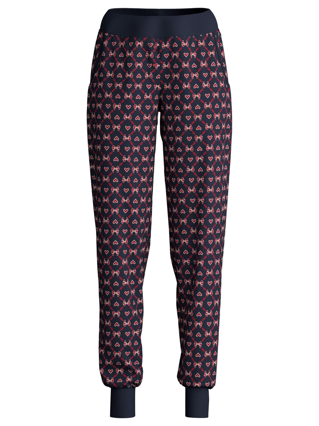 Calida Favourites Holidays Pyjama trousers with cuffs and side pockets