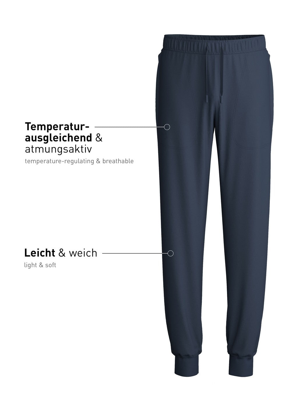 Calida DSW Balancing Pyjama bottom with cuffs