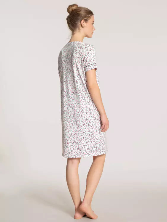 CALIDA , Sleepshirt Kurzarm, Länge 95cm