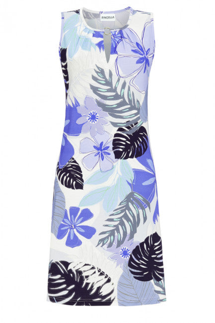 Robe à motif floral