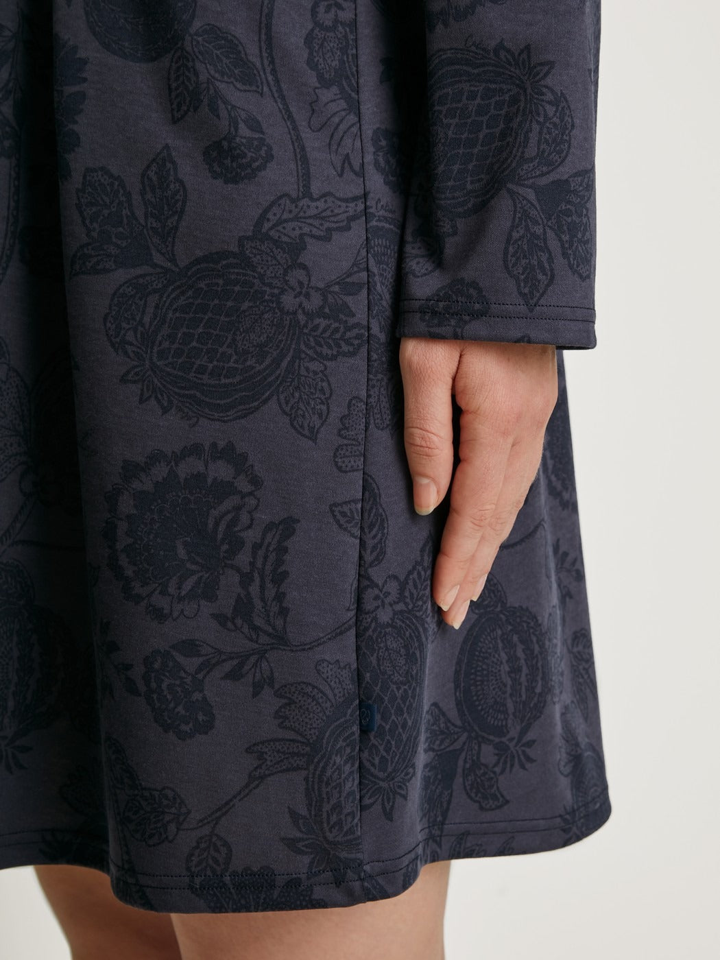 Winter Dreams Chemise de nuit à manches longues, longueur 95 cm