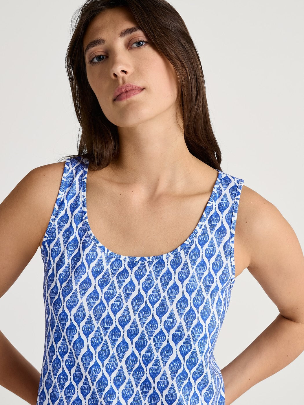 Calida Shell Nights Nightdress, length 95 cm