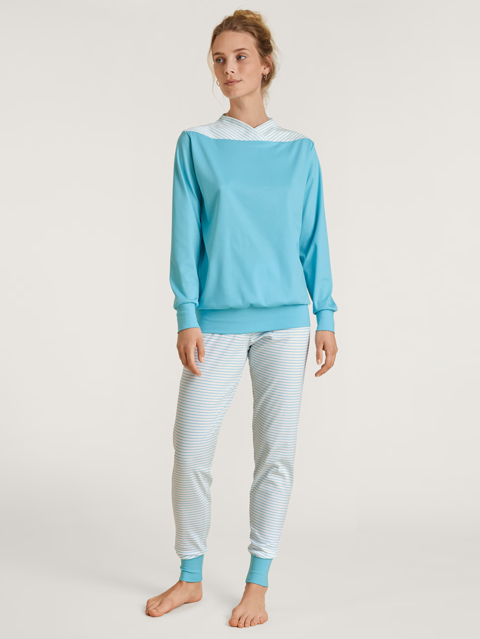 CALIDA SOULMATE Bündchen-Pyjama