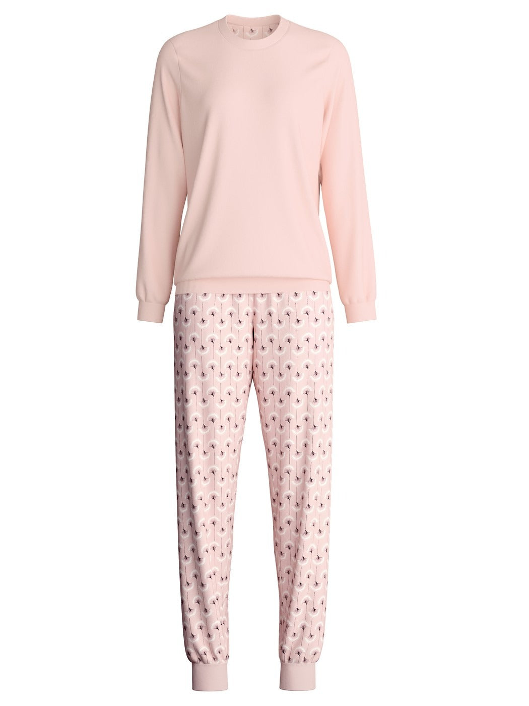 Calida Midnight Flowers Pyjama with cuff