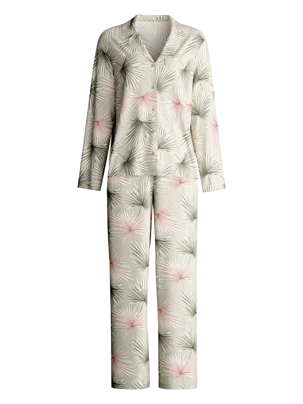 Calida Leaf Dreams Button-Up Pyjama