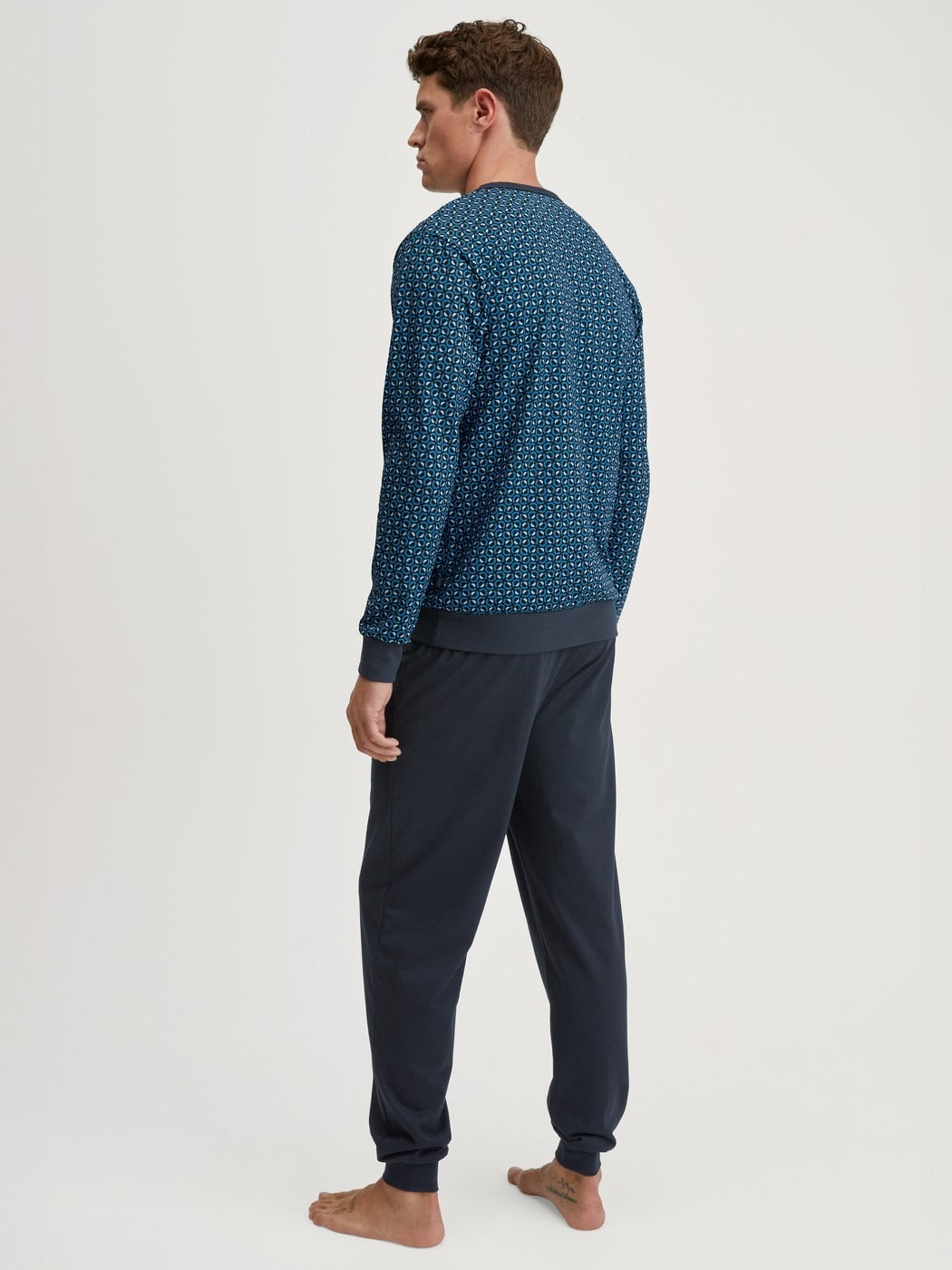 Calida Relax Imprint 2 Pyjama with cuff