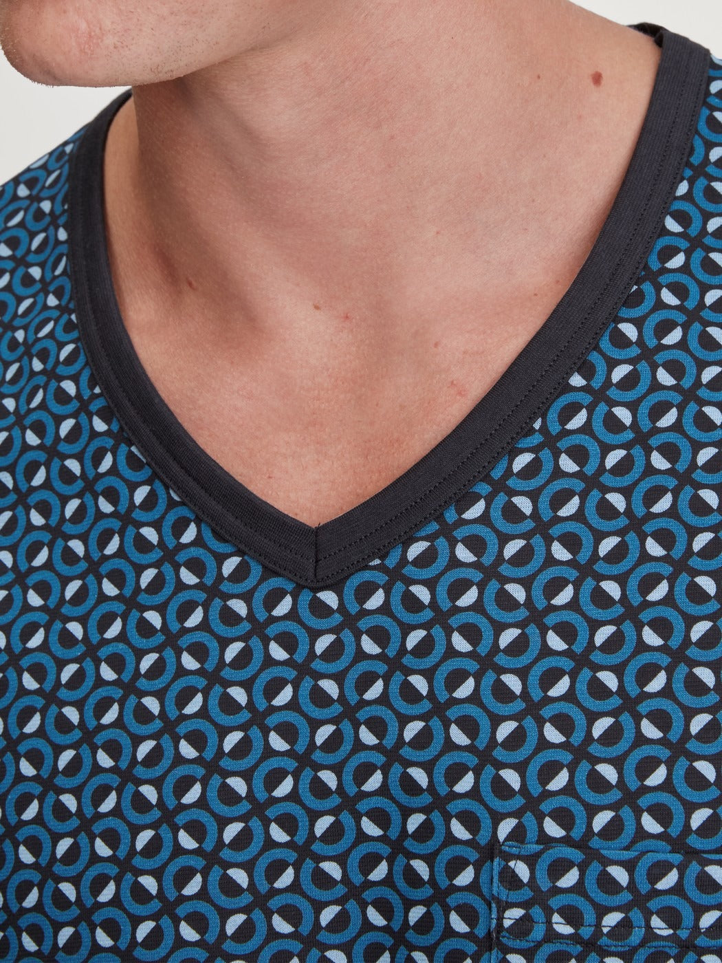 Calida Relax Imprint 2 Pyjama with cuff