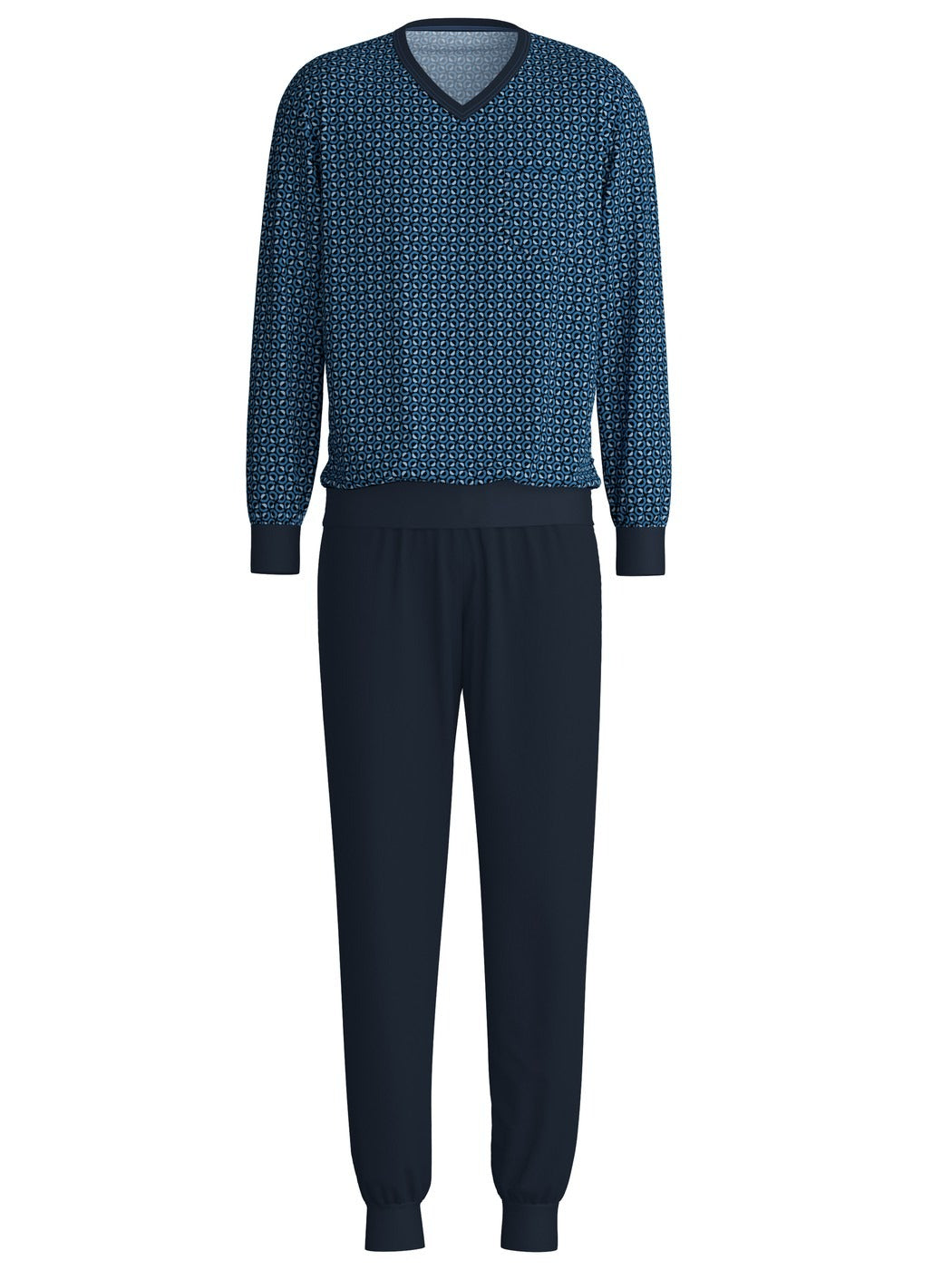 Calida Relax Imprint 2 Pyjama with cuff