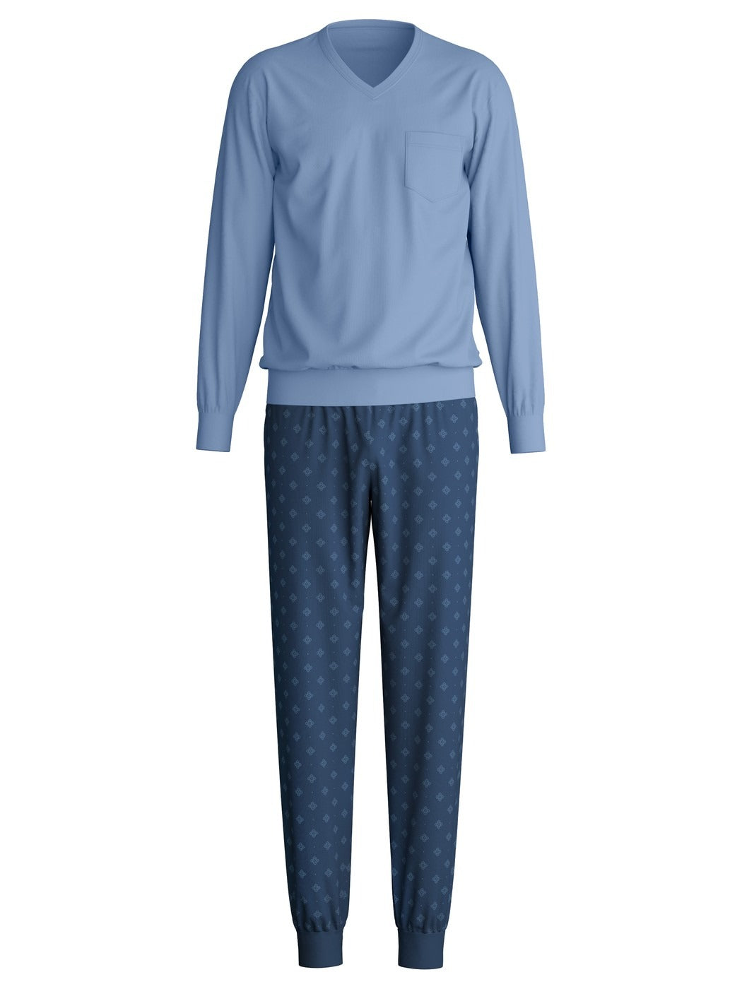 Calida Relax Imprint 2 Pyjama with cuff