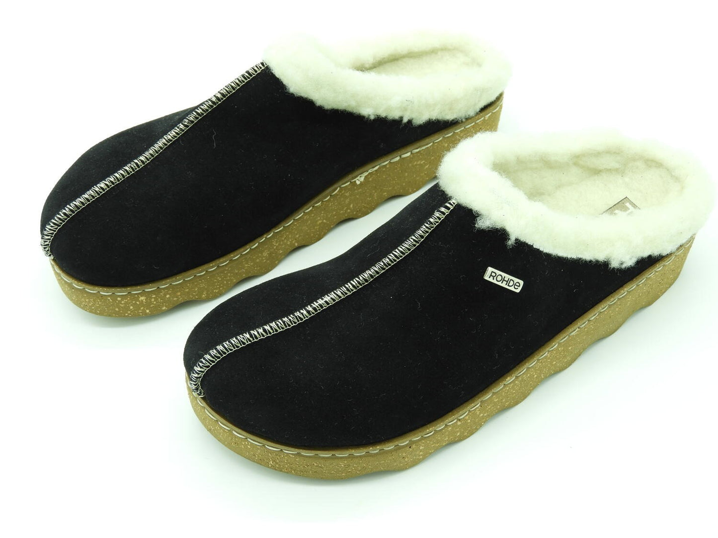 Rohde, pantoufles pour dames avec doublure chaude